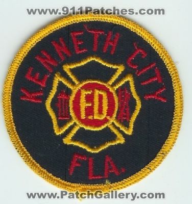 Kenneth City Fire Department (Florida)
Thanks to Mark C Barilovich for this scan.
Keywords: f.d. fla.