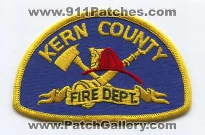 Kern County Fire Department (California)
Scan By: PatchGallery.com
Keywords: co. dept.