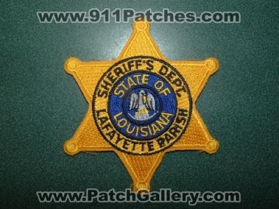 Lafayette Parish Sheriff's Department (Louisiana)
Picture By: PatchGallery.com
Keywords: sheriffs dept.