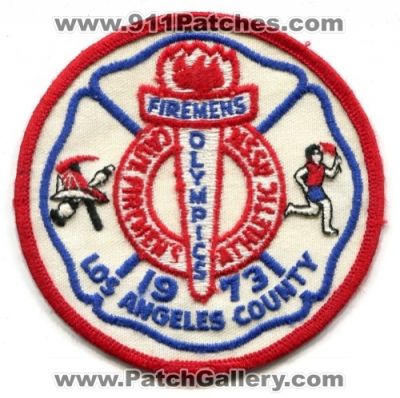 Los Angeles County Firemens Olympics 1973 (California)
Scan By: PatchGallery.com
Keywords: firemen's athletic association assn.