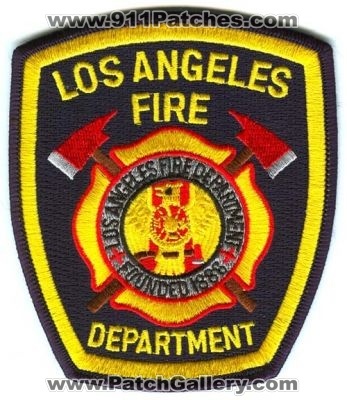 Los Angeles Fire Department (California)
Scan By: PatchGallery.com
Keywords: dept. lafd l.a.f.d.
