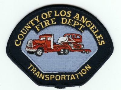 Los Angeles County Fire Transportation
Thanks to PaulsFirePatches.com for this scan.
Keywords: california la co fd