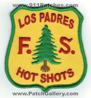 Los Padres Forest Service Hot Shots Wildland Fire (California)
Thanks to Paul Howard for this scan. 
Keywords: f.s. fd hotshots