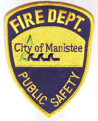 Manistee Fire Department Public Safety (Michigan)
Thanks to Dave Slade for this scan.
Keywords: city of dept dps