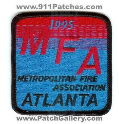 Metropolitan Fire Association Atlanta (Georgia)
Thanks to Mark C Barilovich for this scan.
