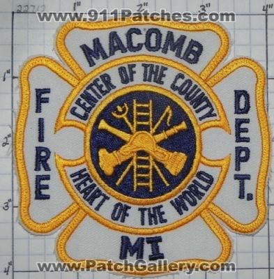Macomb Fire Department (Michigan)
Thanks to swmpside for this picture.
Keywords: dept. mi.