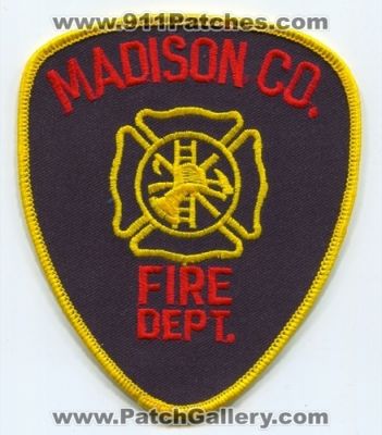 Madison County Fire Department Patch (Georgia)
Scan By: PatchGallery.com
Keywords: co. dept.