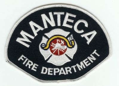 Manteca Fire Department
Thanks to PaulsFirePatches.com for this scan.
Keywords: california