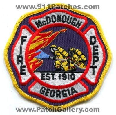 McDonough Fire Department (Georgia)
Scan By: PatchGallery.com
Keywords: dept.