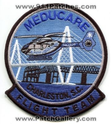 Meducare Air Medical Transport Service Flight Team Patch (South Carolina)
Scan By: PatchGallery.com
Keywords: ems ambulance helicopter musc health medical university of charleston s.c.