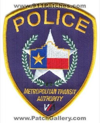 Metropolitan Transit Authority Police (Texas)
Scan By: PatchGallery.com
