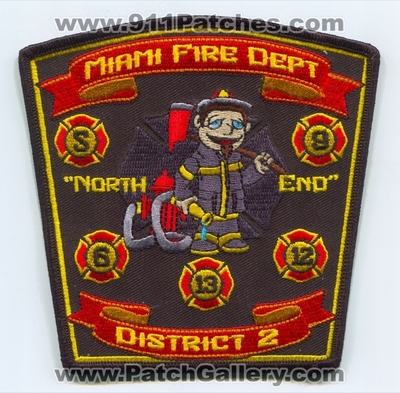 Miami Fire Rescue Department District 2 Patch (Florida)
Scan By: PatchGallery.com
Keywords: Dept. Dist. Company Co. Stations 5 6 9 12 13