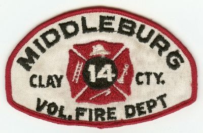 Middleburg Vol Fire Dept
Thanks to PaulsFirePatches.com for this scan.
Keywords: florida department volunteer clay city cty
