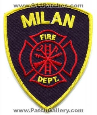 Milan Fire Department (Georgia)
Scan By: PatchGallery.com
Keywords: dept.
