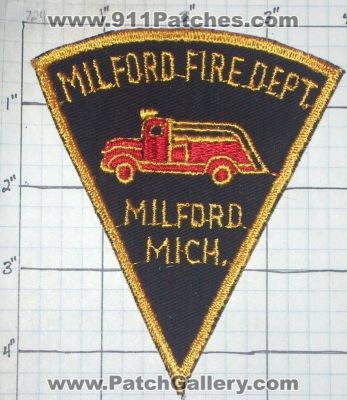 Milford Fire Department (Michigan)
Thanks to swmpside for this picture.
Keywords: dept. mich.
