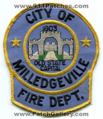 Milledgeville Fire Department (Georgia)
Scan By: PatchGallery.com
Keywords: city of dept.