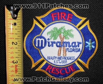 Miramar Fire Rescue Department (Florida)
Thanks to Matthew Marano for this picture.
Keywords: dept.