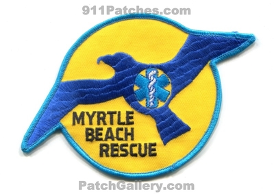 Myrtle Beach Rescue EMS Patch (South Carolina)
Scan By: PatchGallery.com
Keywords: ambulance