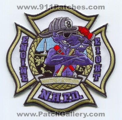 New Haven Fire Department Engine 8 Patch (Connecticut)
Scan By: PatchGallery.com
Keywords: dept. nhfd n.h.f.d. eight company co. whitney station