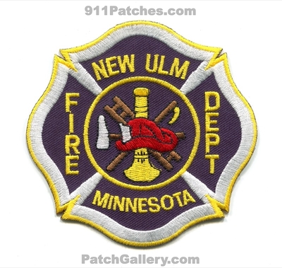New Ulm Fire Department Patch (Minnesota)
Scan By: PatchGallery.com
Keywords: dept.
