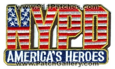 New York Police Department America's Heroes (New York)
Scan By: PatchGallery.com
Keywords: americas