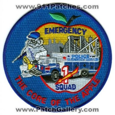 New York Police Department ESS ESU Squad 1 (New York)
Scan By: PatchGallery.com
Keywords: nypd emergency services unit the core of the apple