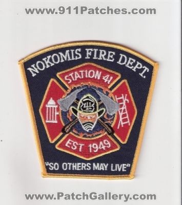 Nokomis Fire Department Station 41 (Florida)
Thanks to Bob Brooks for this scan.
Keywords: dept.