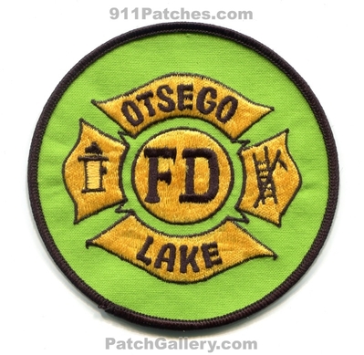 Otsego Lake Fire Department Patch (Michigan)
Scan By: PatchGallery.com
Keywords: dept. fd