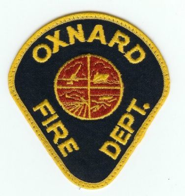 Oxnard Fire Dept
Thanks to PaulsFirePatches.com for this scan.
Keywords: california department