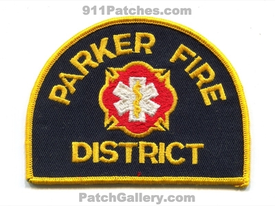 Parker Fire District Patch (Colorado) (Defunct)
[b]Scan From: Our Collection[/b]
Now South Metro Fire Rescue
Keywords: dist. department dept.