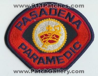 Pasadena Fire Paramedic (California)
Thanks to Mark C Barilovich for this scan.
