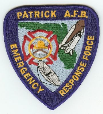 Patrick AFB Emergency Response Force
Thanks to PaulsFirePatches.com for this scan.
Keywords: florida fire air force base usaf
