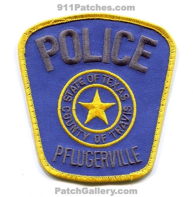 Pflugerville Police Department Travis County Patch (Texas)
Scan By: PatchGallery.com
Keywords: dept. co. of
