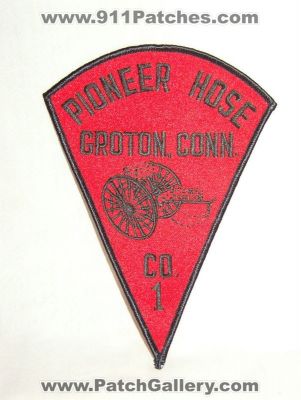 Pioneer Hose Fire Company 1 (Connecticut)
Thanks to Walts Patches for this picture.
Keywords: co. #1 groton conn.