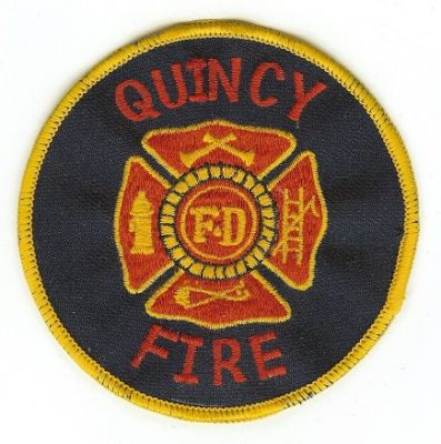 Quincy Fire
Thanks to PaulsFirePatches.com for this scan.
Keywords: california