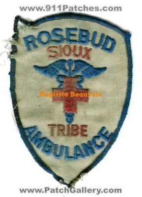Rosebud Sioux Tribe Ambulance (South Dakota)
Thanks to Baptiste Beauvais for this scan.
Keywords: ems