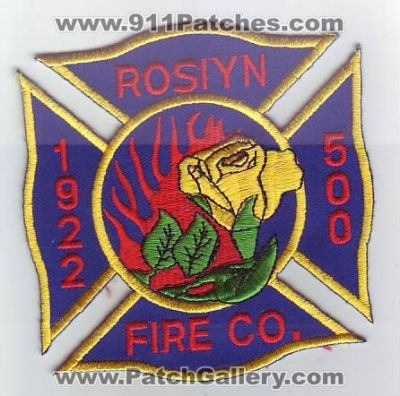 Rosiyn Fire Company 500 (Pennsylvania)
Thanks to Dave Slade for this scan.
Keywords: roslyn co.