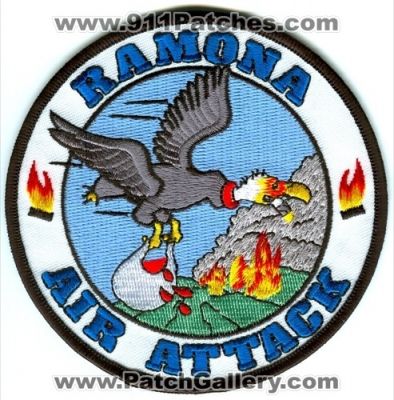 Ramona Air Attack Base Forest Fire Wildfire Wildland Patch (California)
Scan By: PatchGallery.com
Keywords: wildfire department dept. of forestry cdf