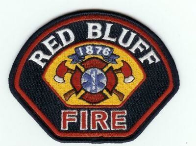 Red Bluff Fire
Thanks to PaulsFirePatches.com for this scan.
Keywords: california