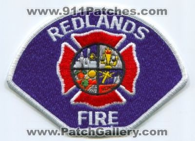 Redlands Fire Department (California)
Scan By: PatchGallery.com
Keywords: dept.