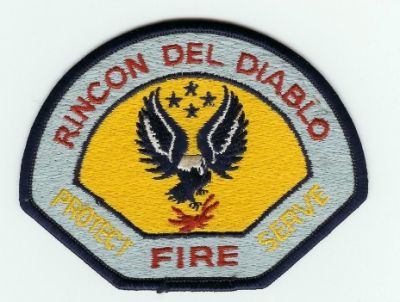 Rincon Del Diablo Fire
Thanks to PaulsFirePatches.com for this scan.
Keywords: california