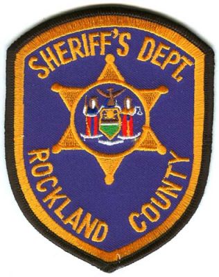 Rockland County Sheriff's Dept (New York)
Scan By: PatchGallery.com
Keywords: sheriffs department