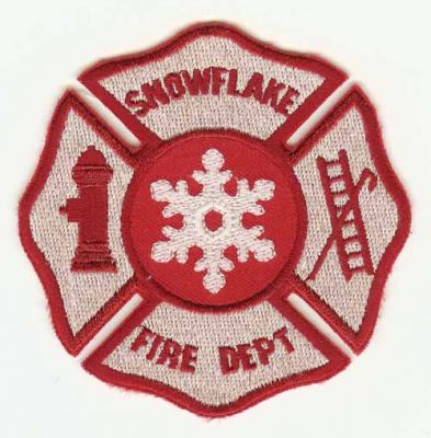 Snowflake Fire Dept
Thanks to PaulsFirePatches.com for this scan.
Keywords: arizona department