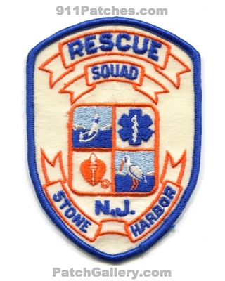 Stone Harbor Rescue Squad Patch (New Jersey)
Scan By: PatchGallery.com
Keywords: ems ambulance emt paramedic