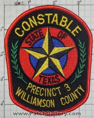Williamson County Constable Precinct 3 (Texas)
Thanks to swmpside for this picture.
