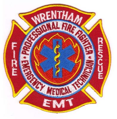 Wrentham Fire Rescue EMT
Thanks to Michael J Barnes for this scan.
Keywords: massachusetts professional fighter emergency medical technician