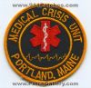 Filename=Portland-Medical-Crisis-Unit-EMS-Patch-Maine-Patches-MEEr.jpg
Filesize=185KiB
Dimensions=500x486
Date added=Jul 20, 2014 Portland-Medical-Crisis-Unit-EMS-Patch-Maine-Patches-MEEr.jpg