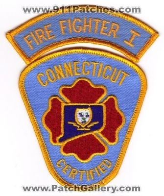 Connecticut State Certified Fire Fighter I
Thanks to MJBARNES13 for this scan.
Keywords: firefighter 1