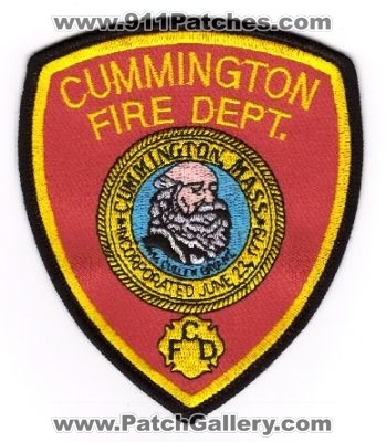 Cummington Fire Dept (Massachusetts)
Thanks to MJBARNES13 for this scan.
Keywords: department