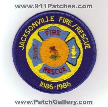 Jacksonville Fire Rescue 100 Years (Florida)
Thanks to diveresq5 for this scan.

